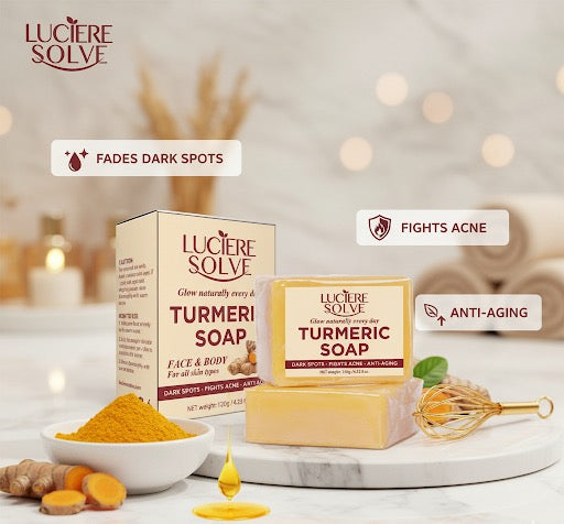 Turmeric Soap - Face & Body Cleanser