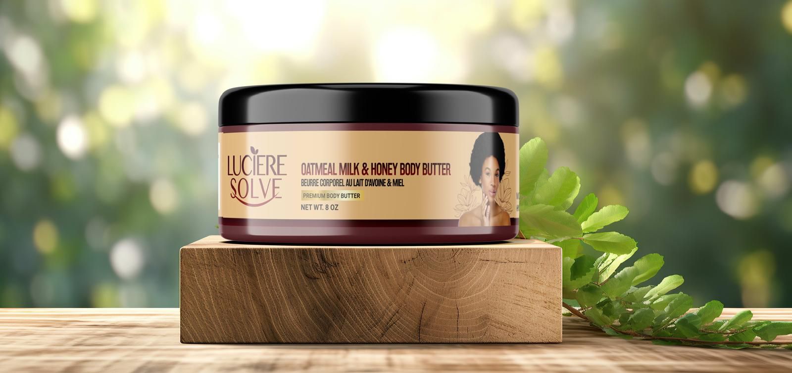 Luciere Solve Oatmeal Milk & Honey Body Butter