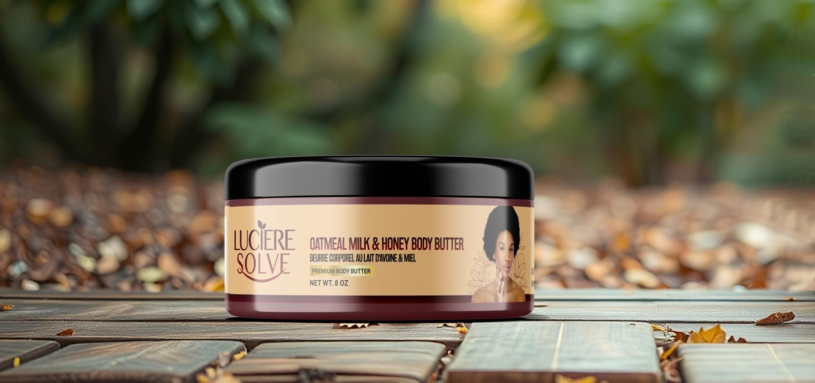 Luciere Solve Oatmeal Milk & Honey Body Butter