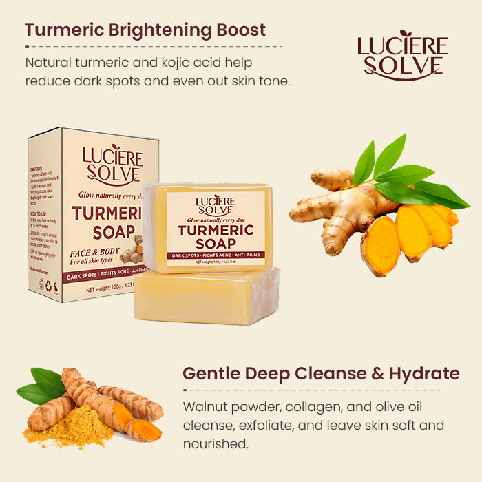 Turmeric Soap - Face & Body Cleanser