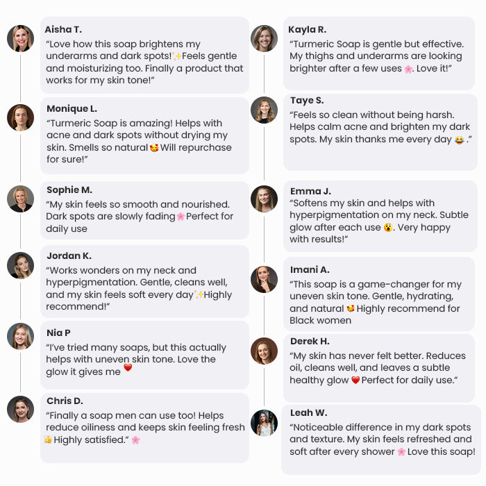 Turmeric Soap - Face & Body Cleanser